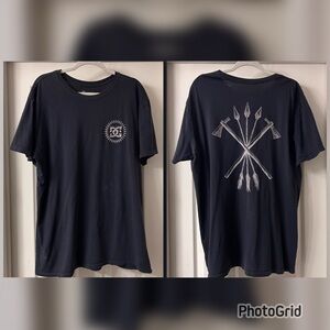 👣DC Shoe Co • Men’s Vintage Black T-Shirt